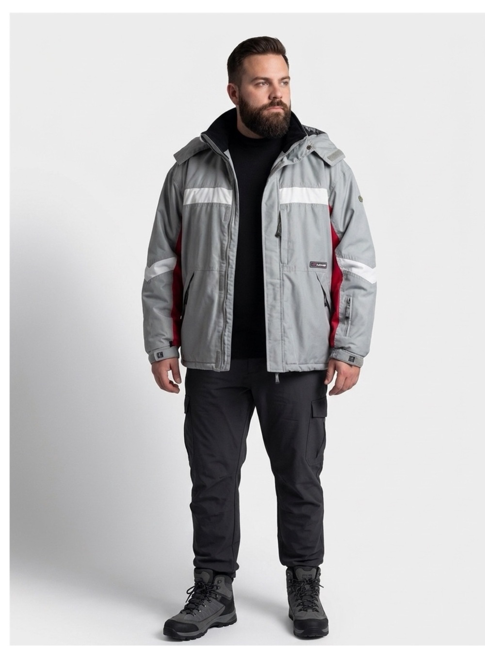 Liquid LS3 Freerider Men's Hooded Ski Snowboard Jacket 2XL